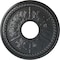Ekena Millwork Tirana Ceiling Medallion (Fits Canopies up to 4 3/4"), 13 7/8"OD x 3 3/4"ID x 1 1/4"P, Pewter CM13TIPES - alternate 1